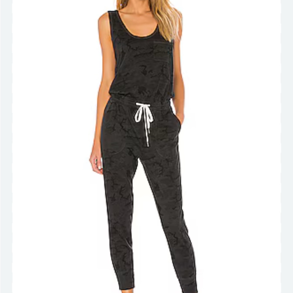 n:PHILANTHROPY Black Sleeveless Jumpsuit with Drawstring Waist